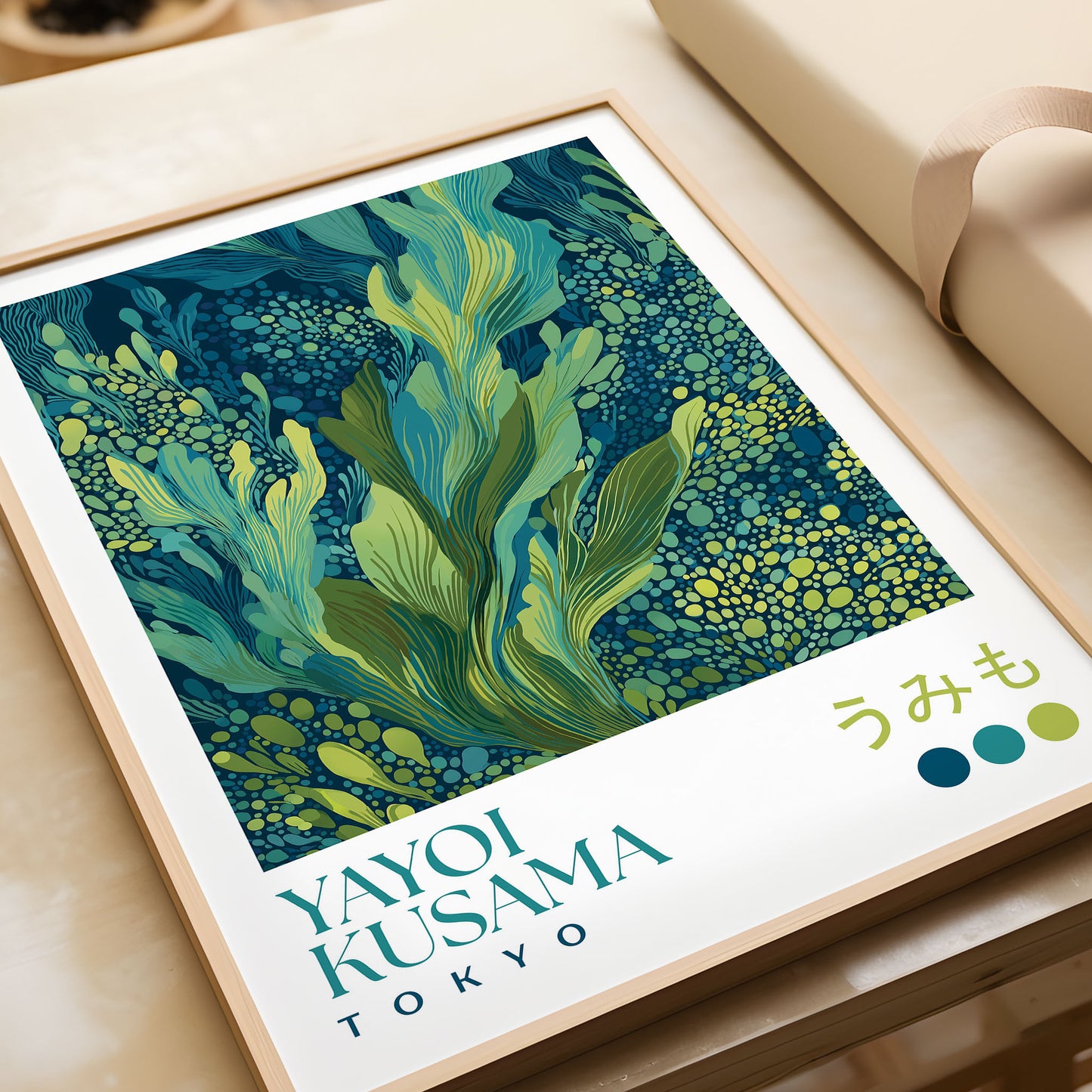 Yayoi Kusama Seaweed Print