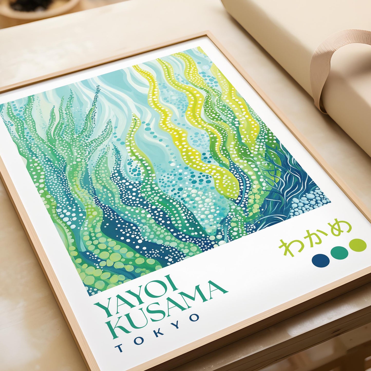 Yayoi Kusama Kelp Forest Print