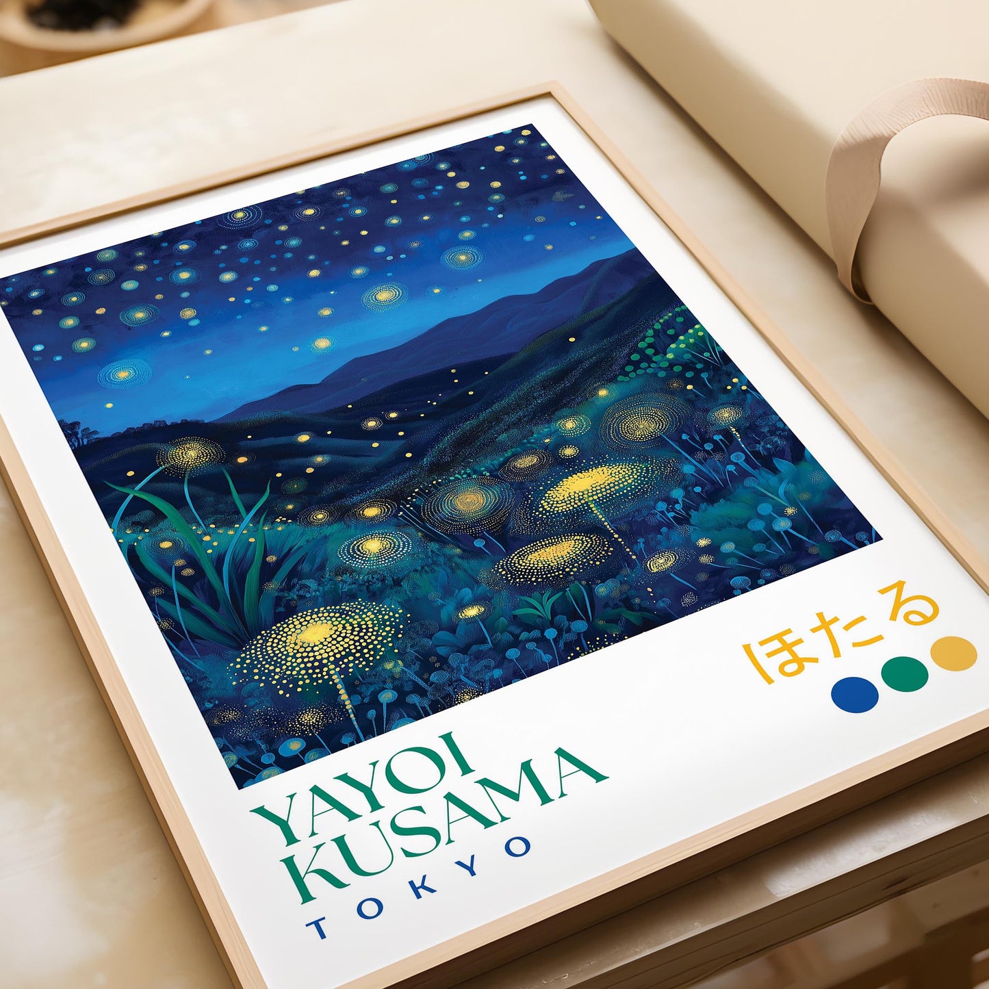 Yayoi Kusama Firefly Print