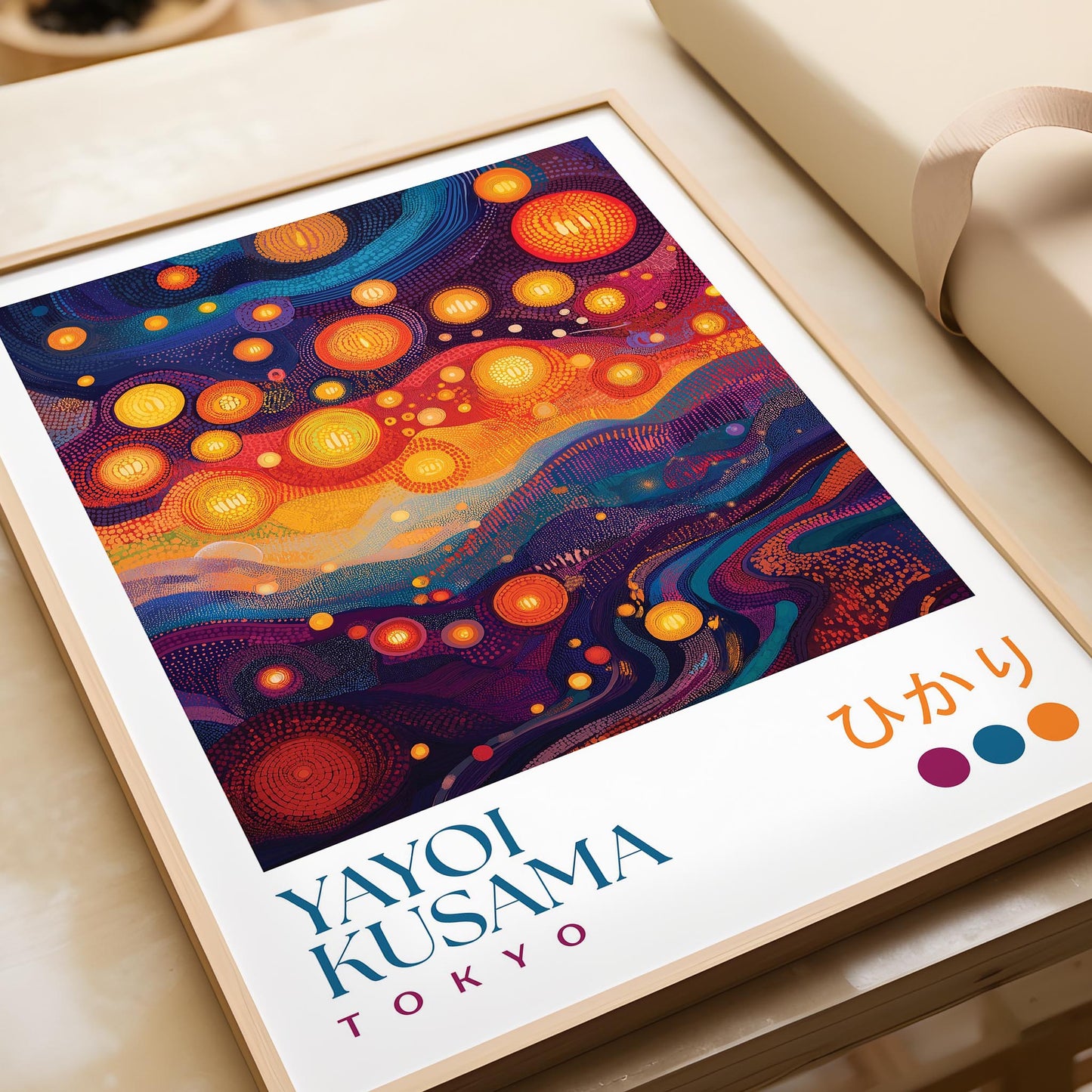 Yayoi Kusama Lantern Festival Print