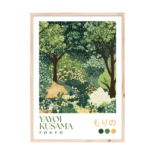 Yayoi Kusama Forest Print