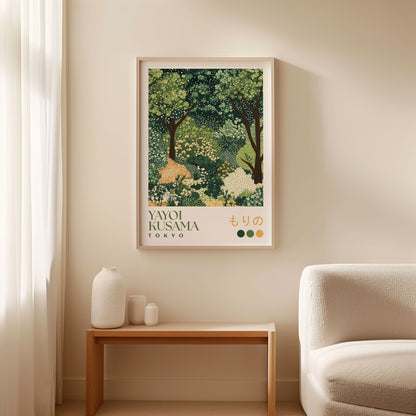 Yayoi Kusama Forest Print