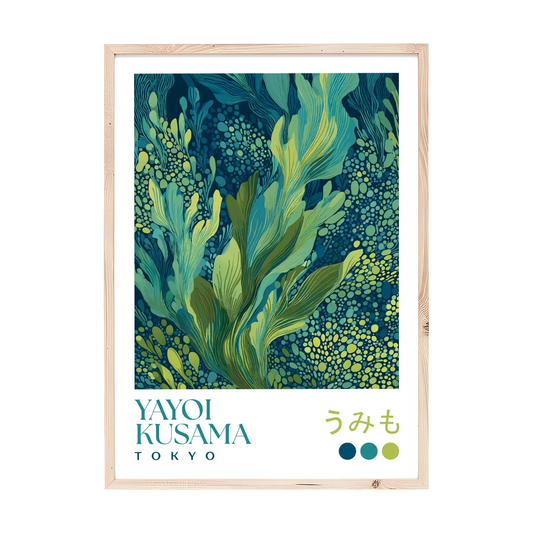 Yayoi Kusama Seaweed Print