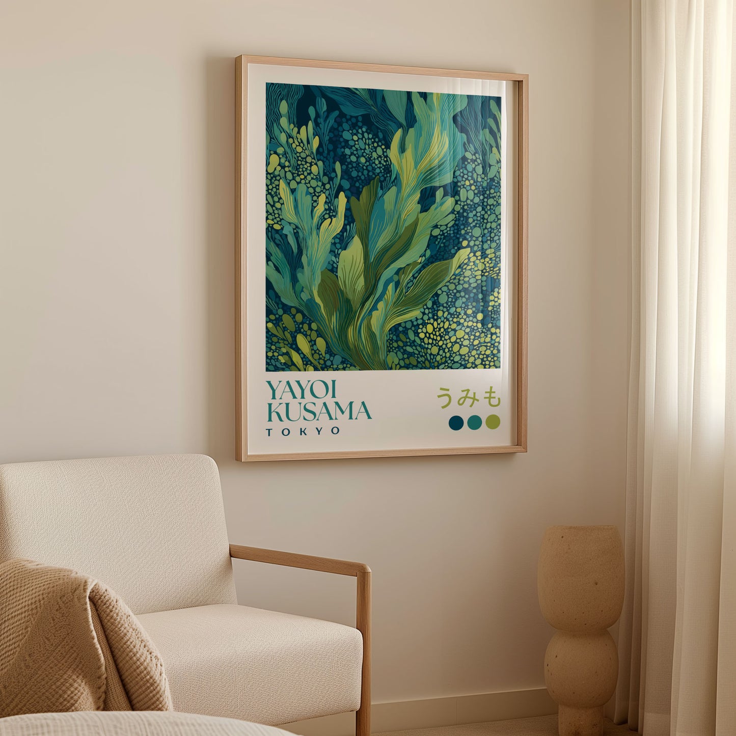 Yayoi Kusama Seaweed Print