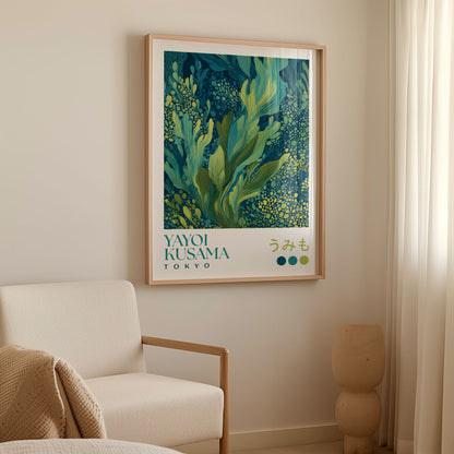 Yayoi Kusama Seaweed Print