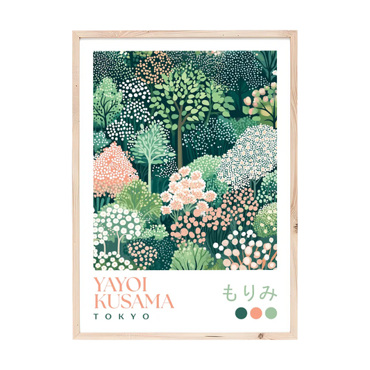 Yayoi Kusama Spring Garden Print
