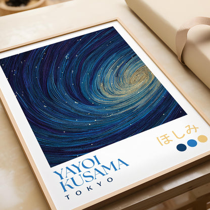 Yayoi Kusama Galaxy Print