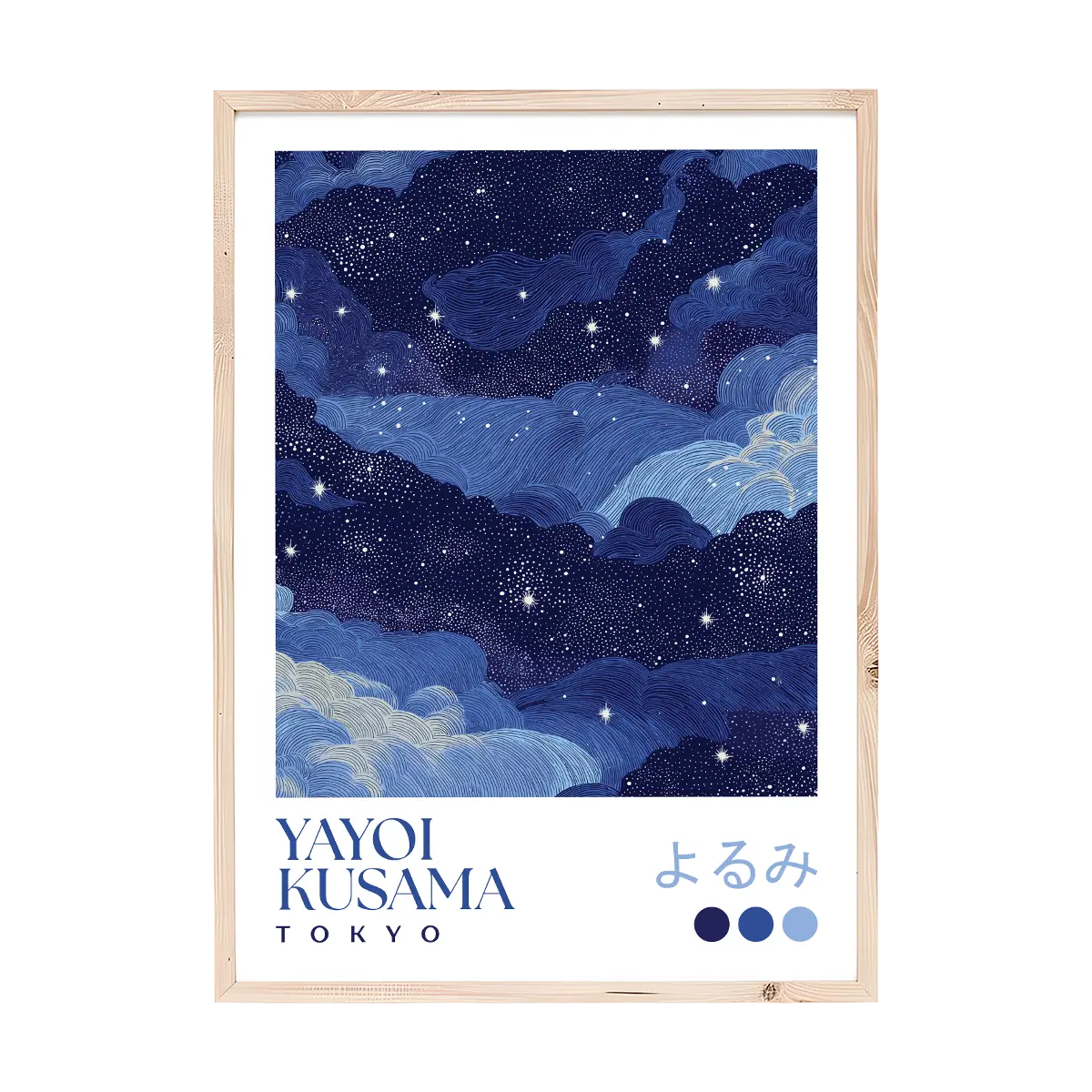 Yayoi Kusama Night Sky Print