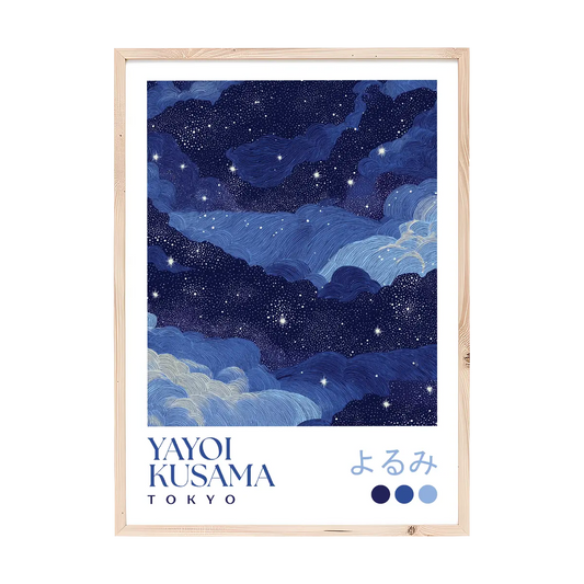 Yayoi Kusama Night Sky Print