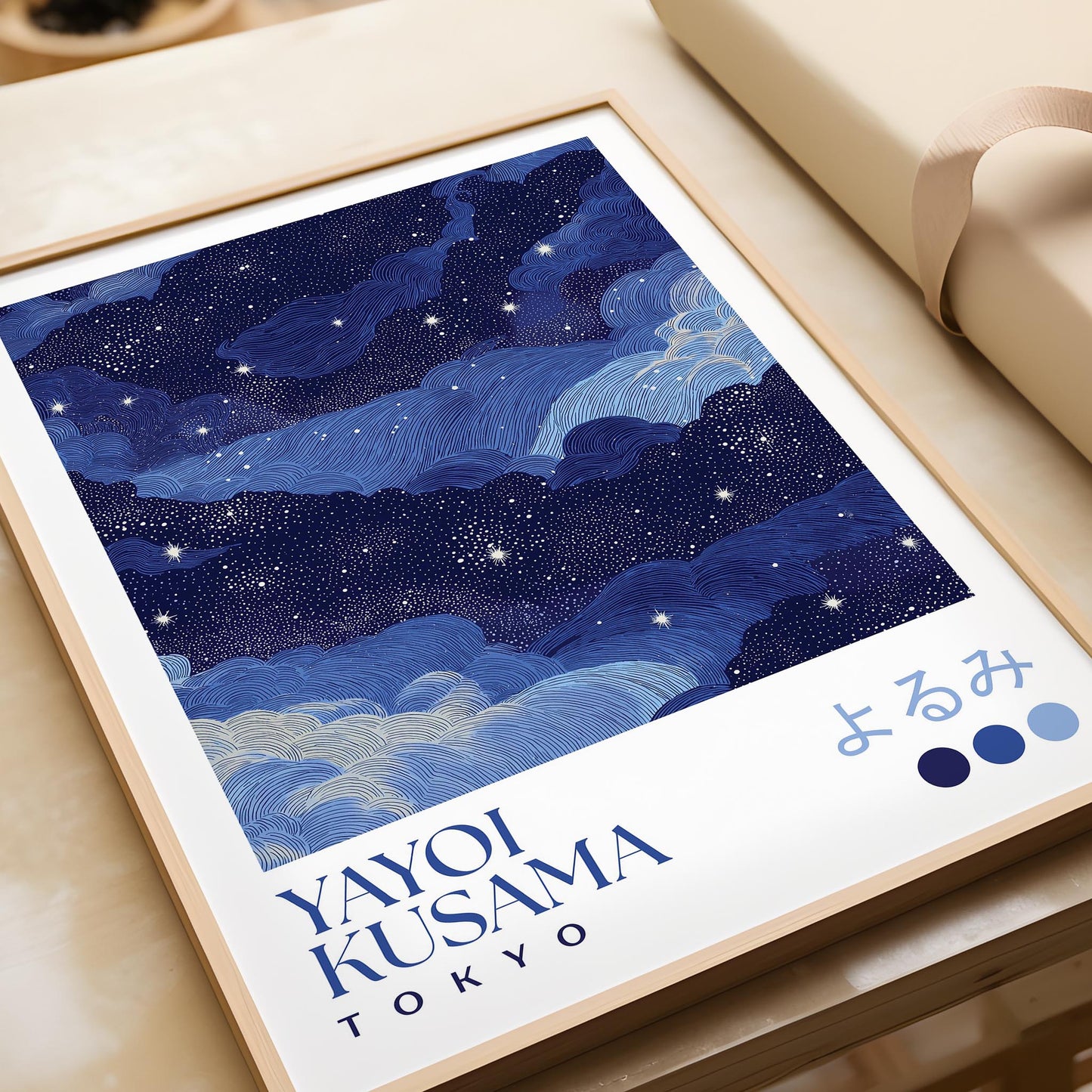 Yayoi Kusama Night Sky Print