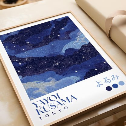 Yayoi Kusama Night Sky Print