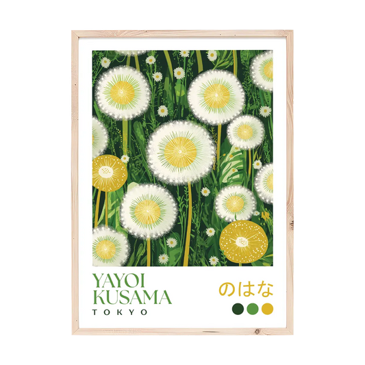 Yayoi Kusama Dandelion Print