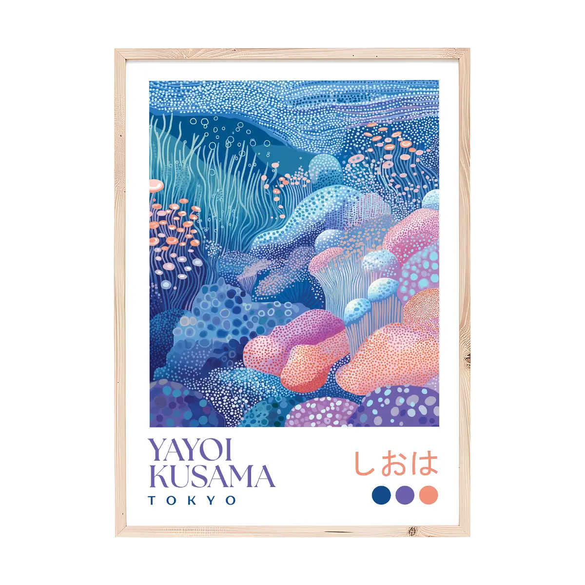 Yayoi Kusama Underwater Reef Print