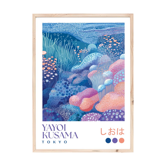 Yayoi Kusama Underwater Reef Print