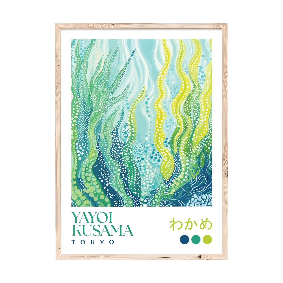 Yayoi Kusama Kelp Forest Print