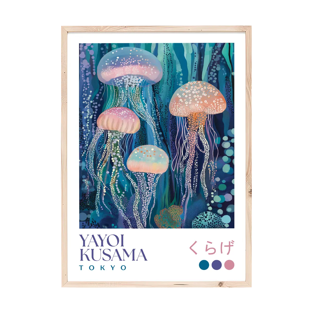 Yayoi Kusama Jellyfish Print