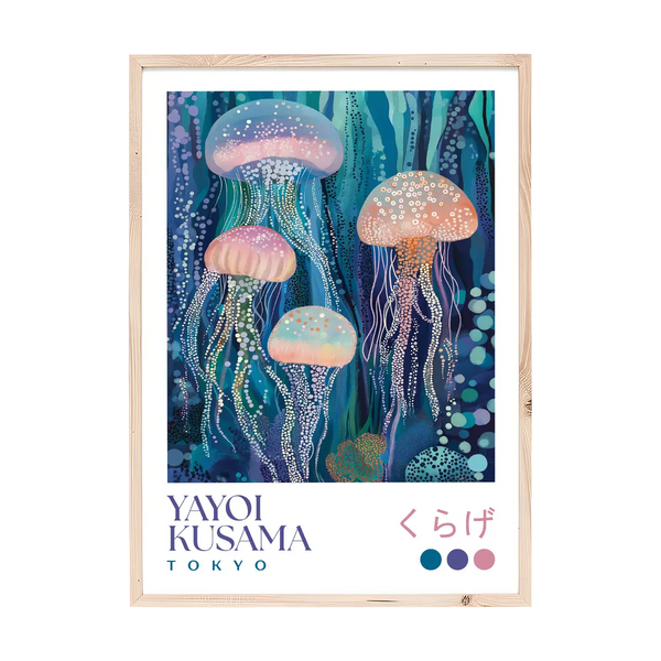 Yayoi Kusama Jellyfish Print