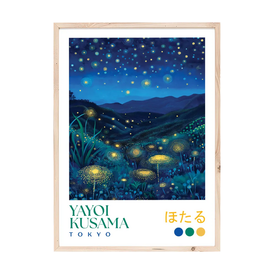 Yayoi Kusama Firefly Print