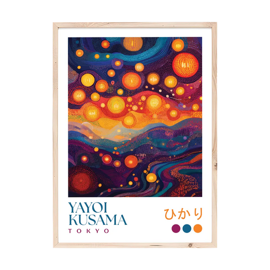 Yayoi Kusama Lantern Festival Print