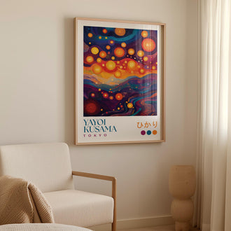 Yayoi Kusama Lantern Festival Print - alternate