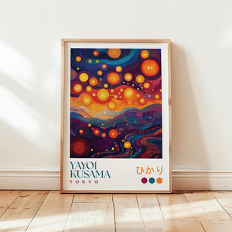 Yayoi Kusama Lantern Festival Print