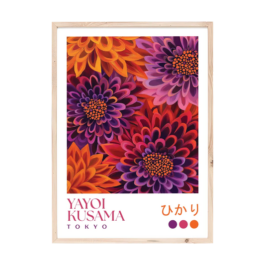 Yayoi Kusama Dahlia Print