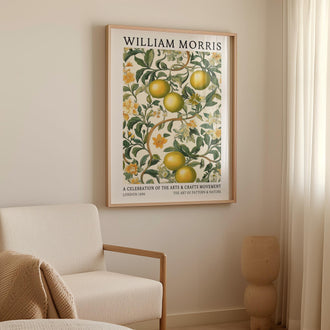 William Morris Lime Print - alternate