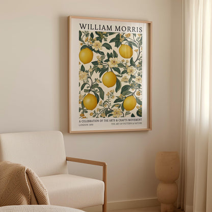 William Morris Citrus Print Set of 3