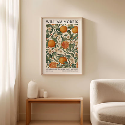 William Morris Citrus Print Set of 3